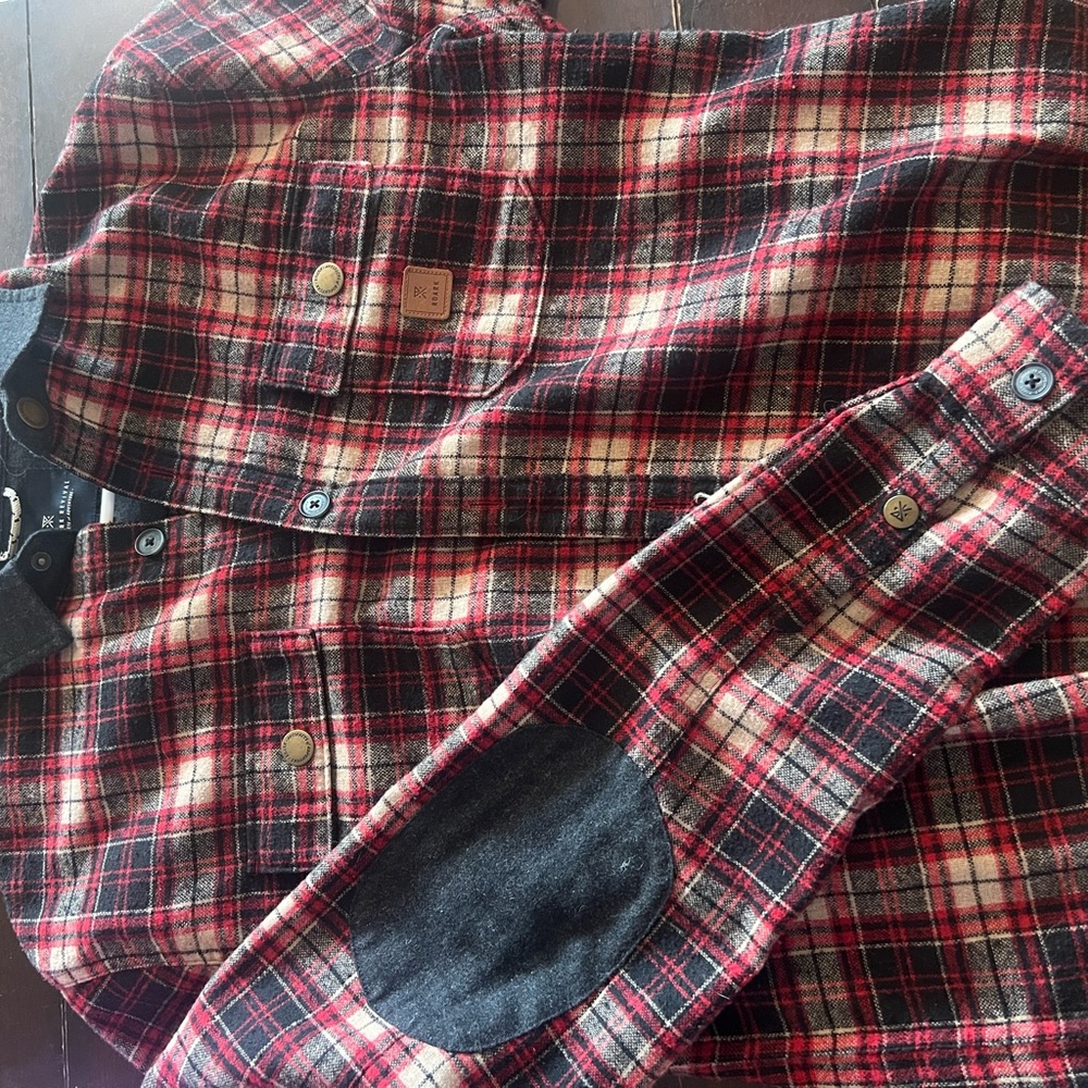 Men’s wool flannel long sleeve